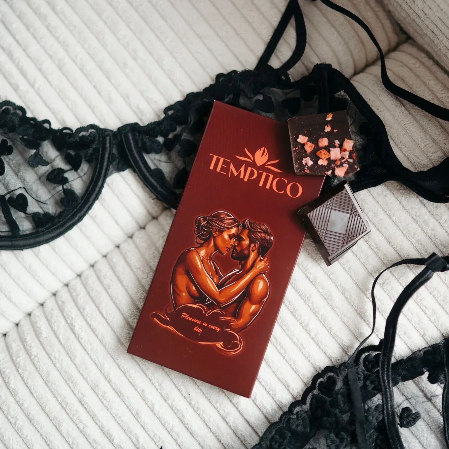 "Ljubezenska" Čokolada za pare - 100g - Temptico Čokolada